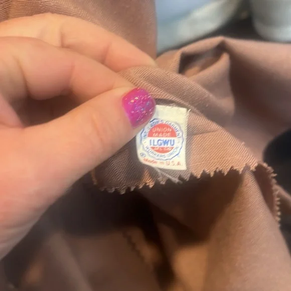 NWT Brown Rona New York Button Down Dress - Picture 4 of 8